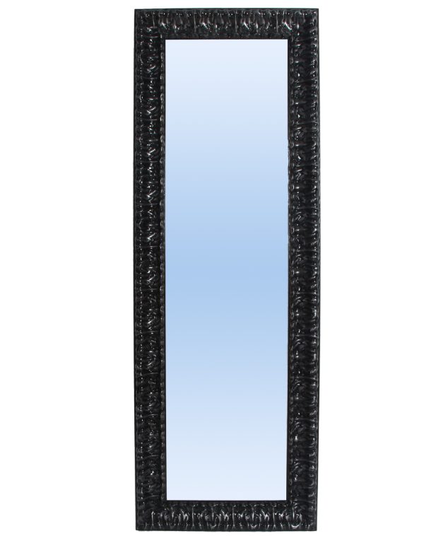 Espejo de pared a medida ref. 2549-10 negro con roces ancho 10,5 cm - Imagen 4