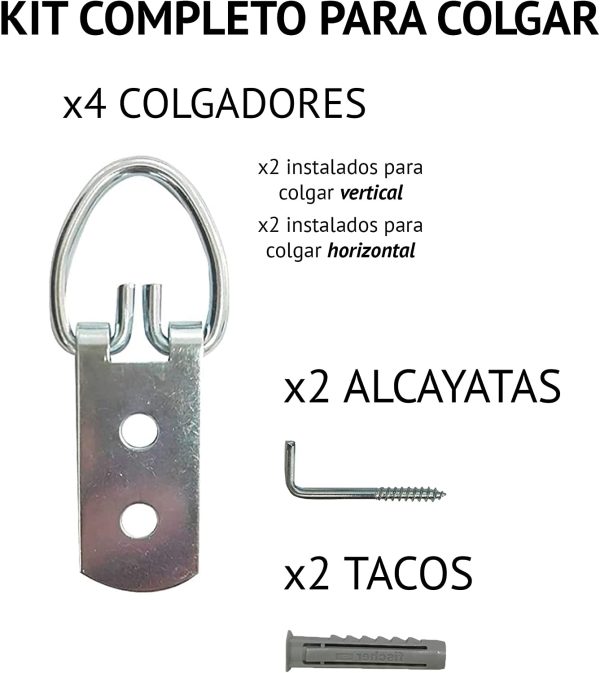 Espejo de pared a medida ref. 2907-010  negro ancho 3,3 cm - Imagen 3