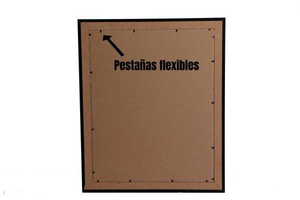 Marco a medida ref. 2827-002 plateado con relieve ancho 8,5 cm - Imagen 4