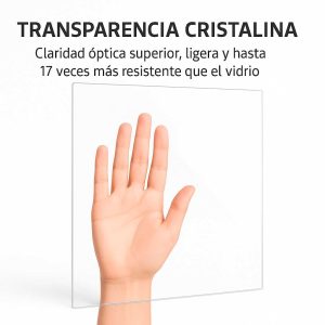 METACRILATO TRANSPARENTE - TRANSPARENCIA