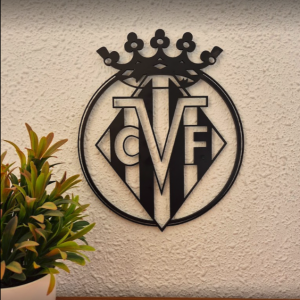 Villarreal C.F. escudo - Cuadro decoración cliente