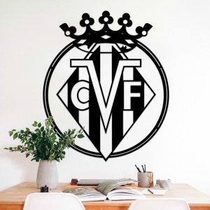 Villarreal C.F. escudo - Cuadro decoración grande