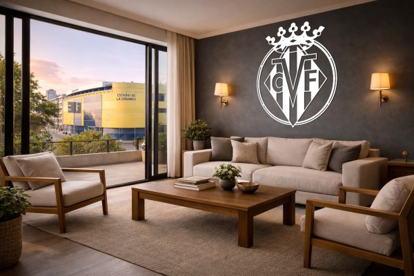 Villarreal C.F. escudo - Cuadro decoración