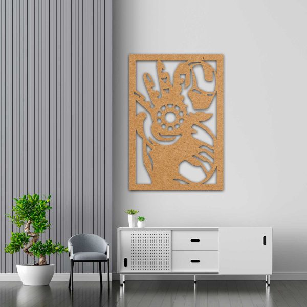 Regalo original decoración - Iron Man mdf