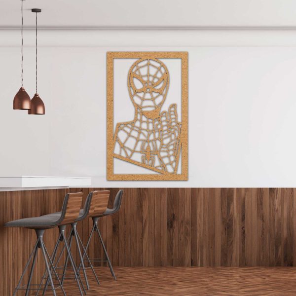Regalo original decoración - Spiderman 02 mdf