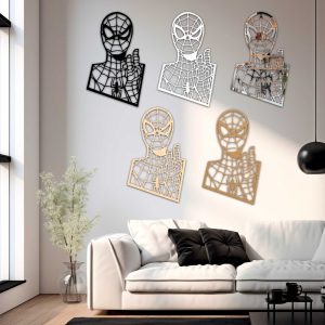 Regalo original decoración - Spiderman 02 todos sin marco