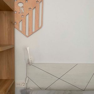 Foto de clienta - contrachapado, escudo Atletico de Madrid