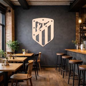 Atlético de Madrid escudo Tradicional o Nuevo - Cuadro decoración nuevo ambiente