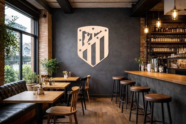 Atlético de Madrid escudo Tradicional o Nuevo - Cuadro decoración nuevo ambiente