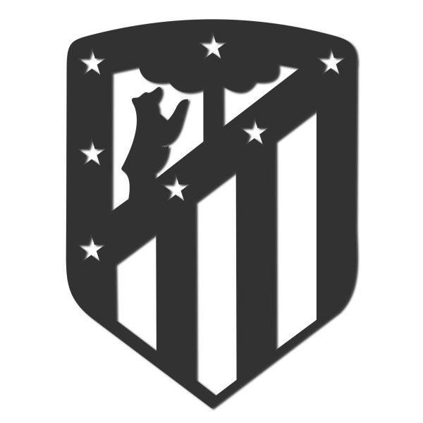 Atlético de Madrid escudo Tradicional o Nuevo - Cuadro decoración nuevo