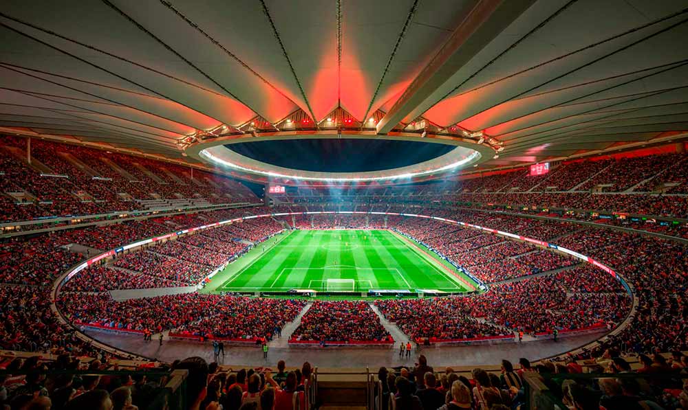 En 2017, el club se trasladó al moderno Estadio Wanda Metropolitano" width="1920" height="1146" data-srcset=