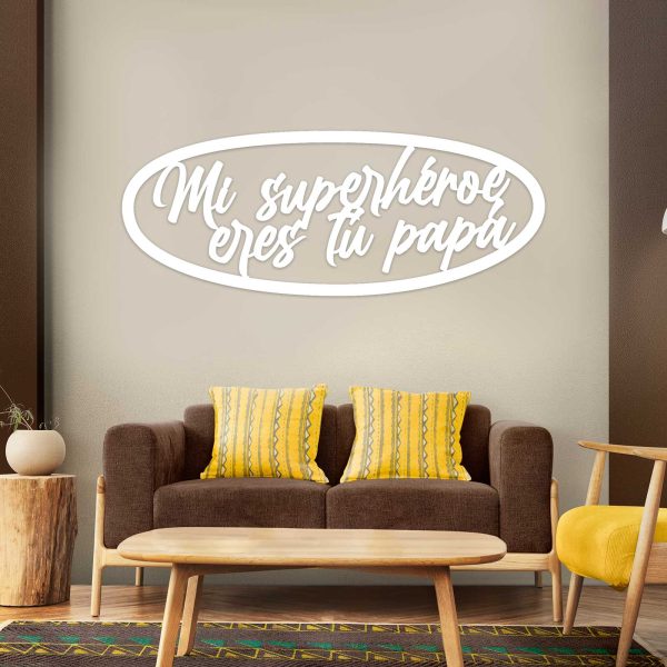 Mi Superhéroe eres tú Papá blanco