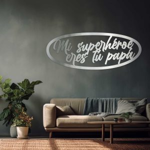 Mi Superhéroe eres tú Papá espejo