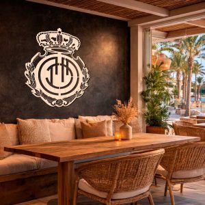 Alternative view of Real Club Deportivo Mallorca escudo - Cuadro decoración