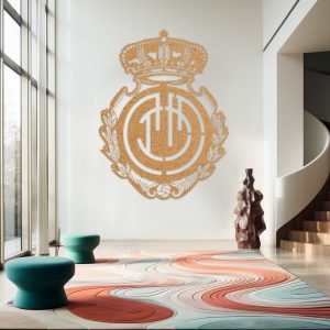 Real Club Deportivo Mallorca escudo - Cuadro decoración mdf