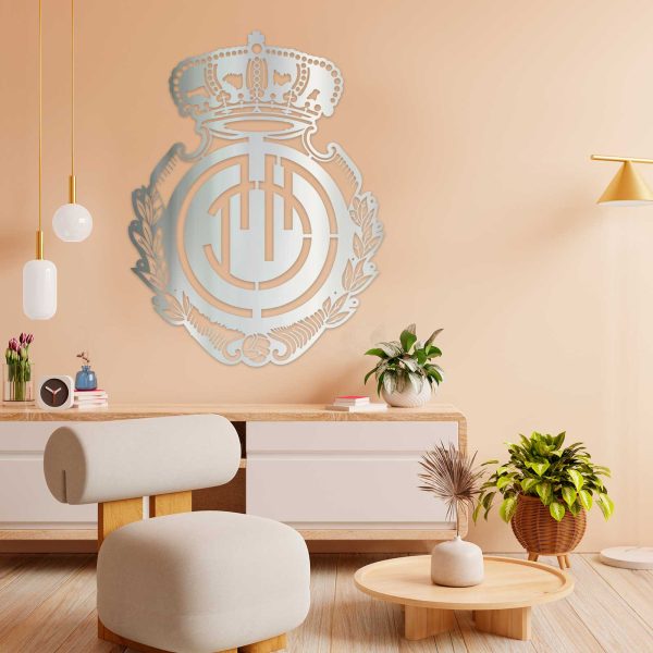 Real Club Deportivo Mallorca escudo - Cuadro decoración espejo