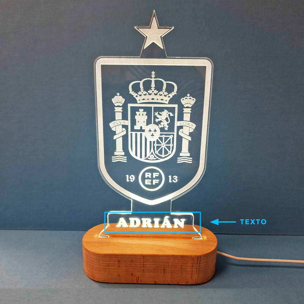 Selección Española Escudo texto