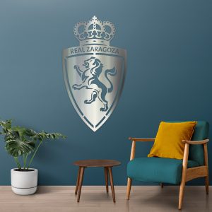 Real Zaragoza f.c. escudo - Cuadro decoración espejo