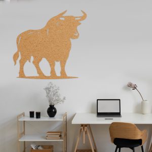 Toro cuerpo entero 01 - Cuadro decoración mdf