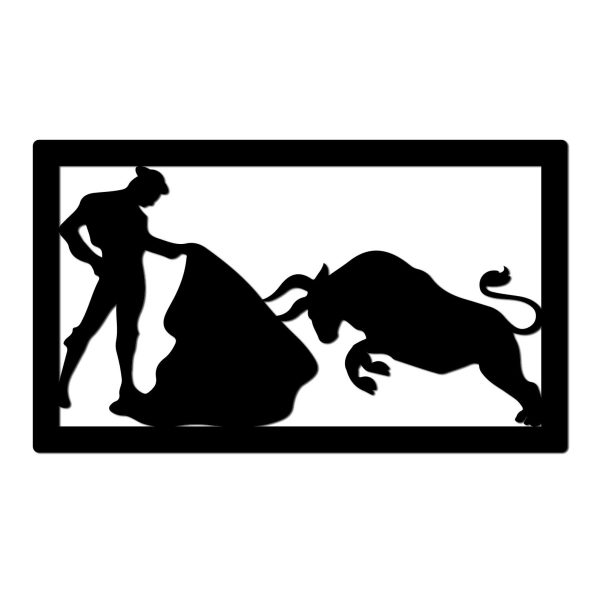 Toro y torero - Cuadro decoración