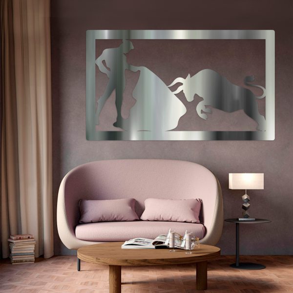 Toro y torero - Cuadro decoración - Imagen 5
