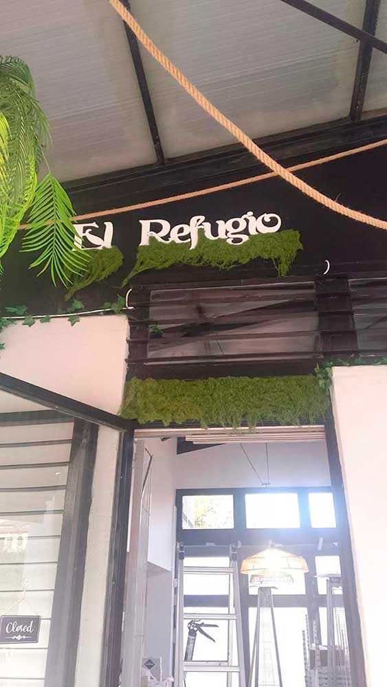 Un rincón acogedor y natural con "El Refugio"