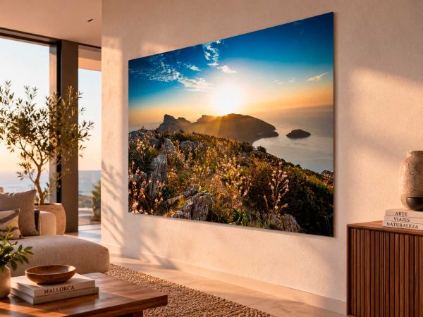 Cuadro Amanecer en Cap de Formentor, Serra de Tramuntana, Mallorca- Lámina / Póster Papel Fotográfico Laminado Premium 2